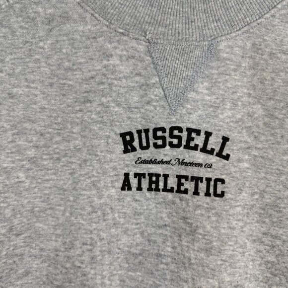 NWT Russell Athletic Sporty Tunic Dress Over Sized Sweatshirt Gray Women Size S - Picture 5 of 5